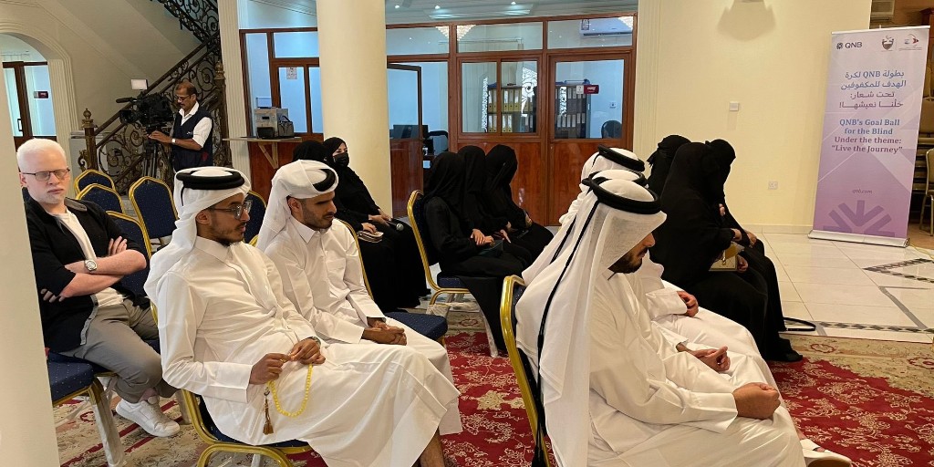 صورة توضيحية لخبر: مركز قطر الاجتماعي والثقافي للمكفوفين ينظم ورشة "همتي عالية"