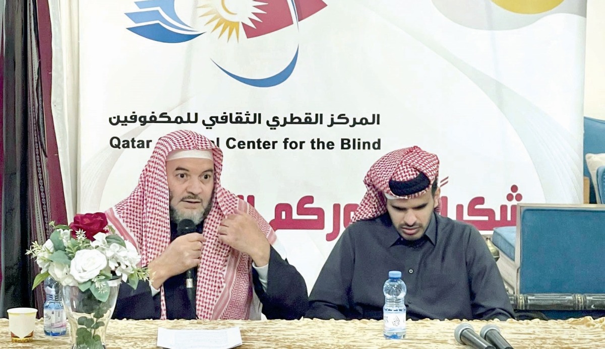 صورة توضيحية لخبر: نادي القراءة حول مقاصد الصلاة بثقافي المكفوفين